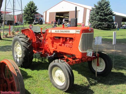 Allis-Chalmers D15  technische daten 