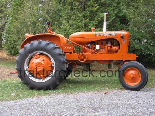 Allis-Chalmers WD45  technische daten 