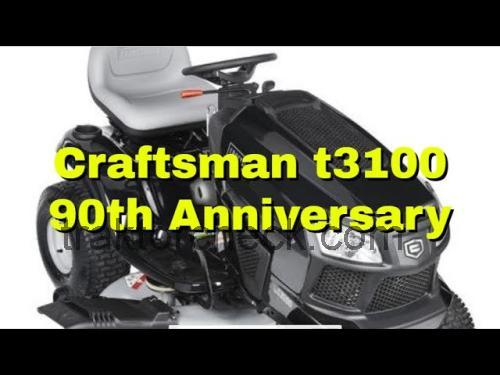Craftsman T3100  technische daten 