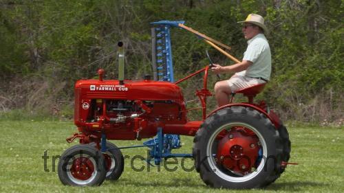 Farmall Cub technische daten 