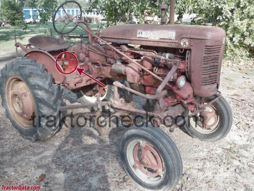 Farmall Super A  technische daten 