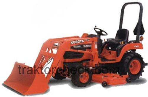 Kubota BX1800 technische daten 