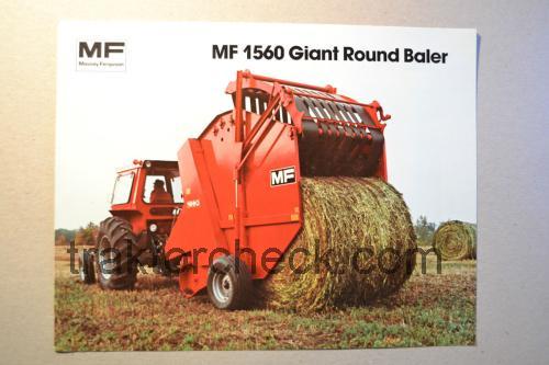 Massey Ferguson 1560 technische daten 