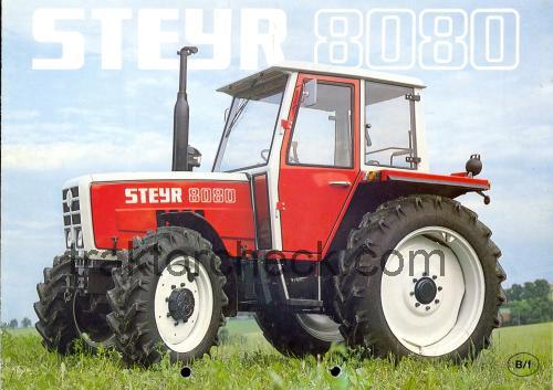 Steyr 8000 technische daten