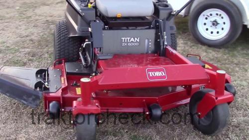 Toro Titan ZX6000 technische daten
